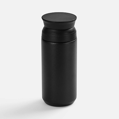 Термостакан Bau с ситечком, черный (Чёрный)