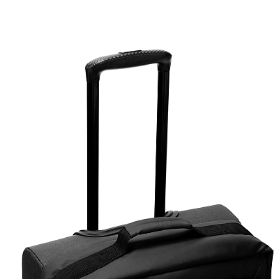 Сумка на колесах TORBER Mobi, чёрный, полиэстер 900D с PU покрытием, 60 х 38 х 25,5 см, 57 л