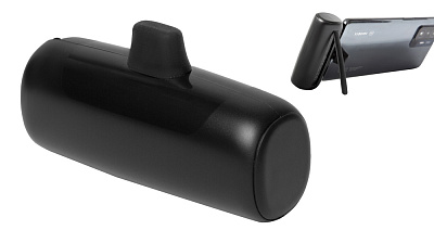 Внешний аккумулятор с разъёмом Type-C Inject, 4000 mAh (Чёрный)