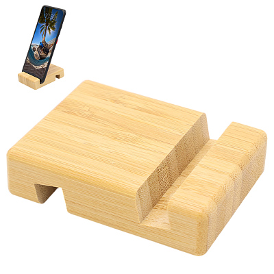 Подставка для телефона Conversation, Светло-коричневый (Светло-коричневый)