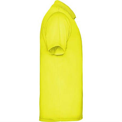 Футболка поло MONZHA мужская, ФЛУОРЕСЦЕНТНЫЙ ЖЕЛТЫЙ 3XL