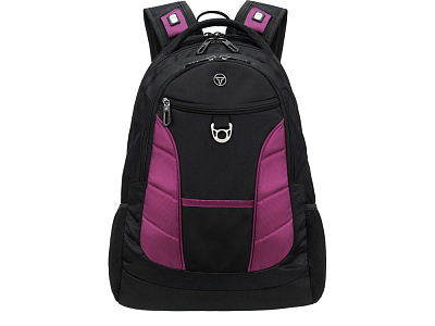 Рюкзак XPLOR с отделением для ноутбука 15 (Черный/бордовый)