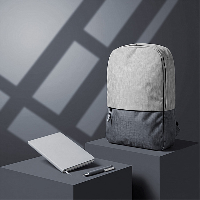 Подарочный набор READYPACK: рюкзак,  ручка, блокнот, серый