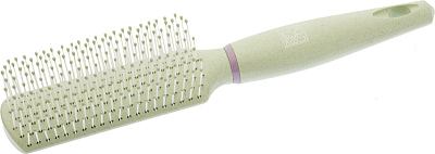 Щетка Dewal Beauty серия "Мятное мороженое " массажная с нейлоновым штифтом прямоугольная (Салатовый)
