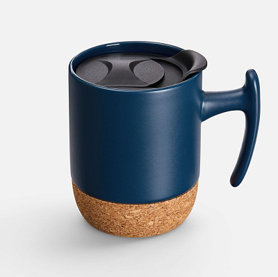 Кружка Corky Grip, синяя (Синий)