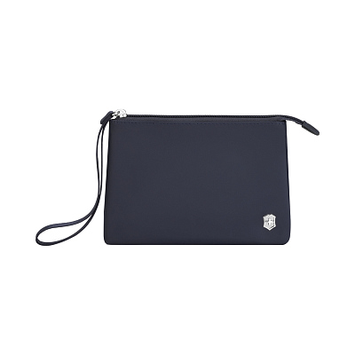 Рюкзак VICTORINOX Victoria Signature Compact Backpack, синий, нейлон/кожа, 30x16x38 см
