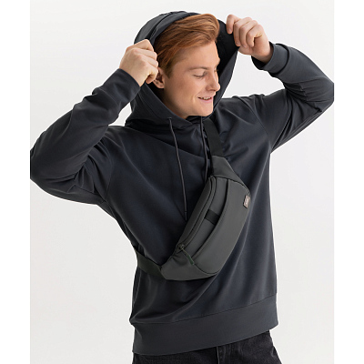 Худи с капюшоном, унисекс Алекс (Alex) антрацит