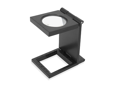 Складная лупа SHERLOCK с 7-кратным увеличением (Чёрный)