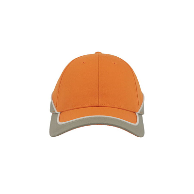 Бейсболка "Racing", 6 клиньев,  застёжка на липучке