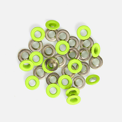 Люверс Ose, S  неон (Желтый)