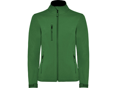 Куртка софтшелл Nebraska женская (Бутылочный зеленый)