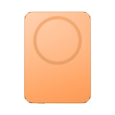 Беспроводной магнитный ПЗУ Xiaomi UltraThin Magnetic Power Bank 5000 15W, серебро