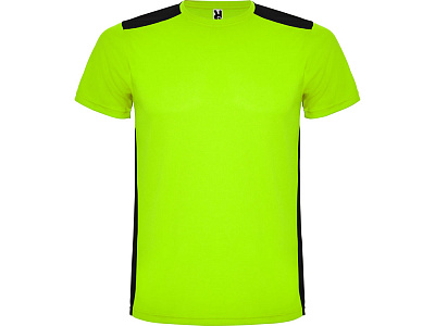 Спортивная футболка Detroit мужская (Лаймовый пунш/черный)