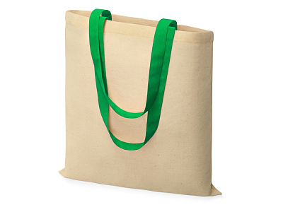 Сумка Nevada, 100 г/м2 (Натуральный/зеленый)