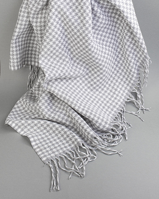 Набор "On the Ritz", серый с белым