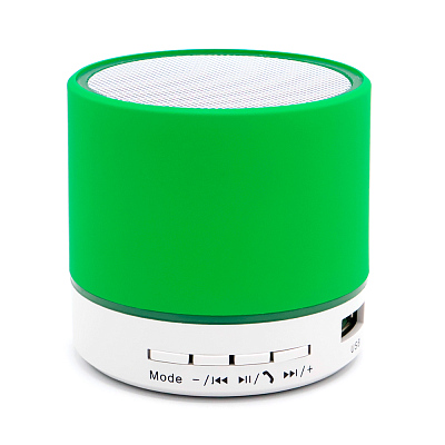 Беспроводная Bluetooth колонка Attilan (BLTS01), зелёная (Зеленый.)