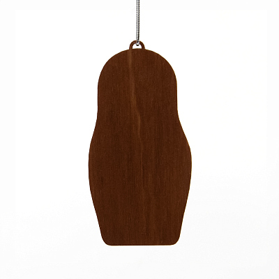 Ёлочная игрушка Матрешка с мозаикой (разноцветный)