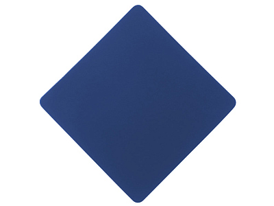 Патч Ромб, soft-touch (Синий)