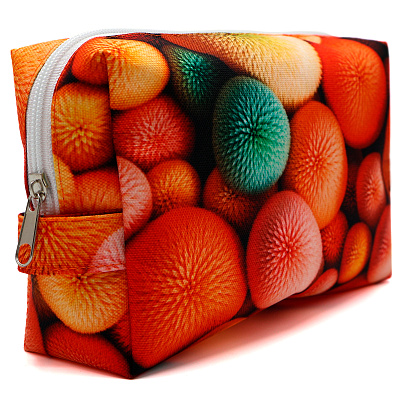 Несессер-косметичка Prism с полноцветной печатью (Оранжевый)