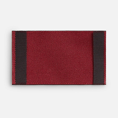 Лейбл тканевый Epsilon, M, бордовый