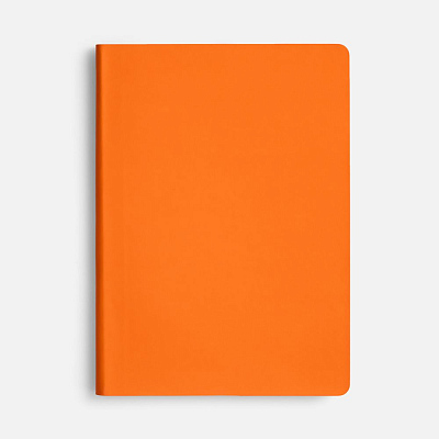 Блокнот Flex Shall ver.2, оранжевый
