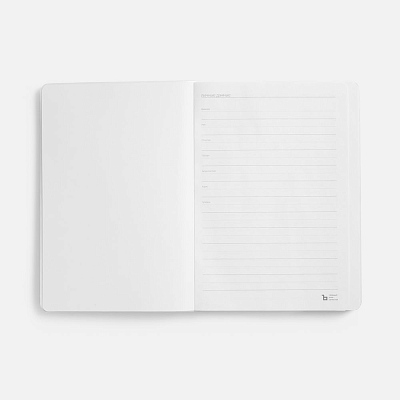 Ежедневник Lafite, недатированный, белый