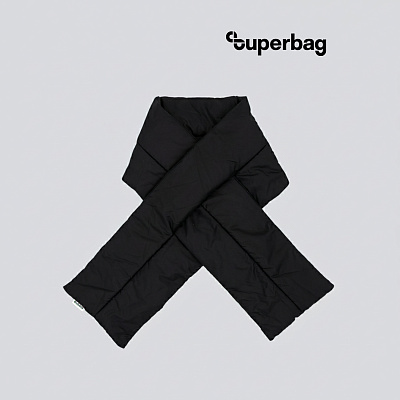 Шарф Bubble (черный) (Чёрный)