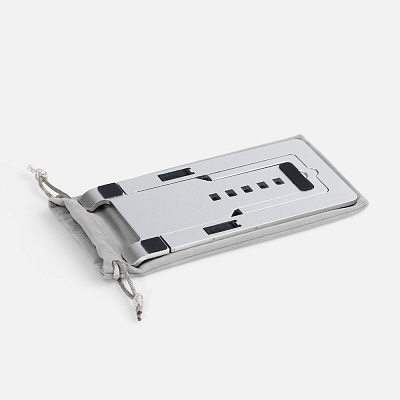 Подставка для смартфона Tactic, серебристая