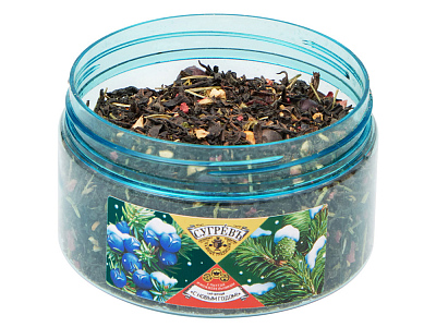 Чай черный с можжевельником и пихтой С НОВЫМ ГОДОМ ! (Бирюзовый/многоцвет) Чай черный с можжевельником и пихтой С НОВЫМ ГОДОМ ! (Бирюзовый/многоцвет)