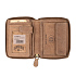 Бумажник KLONDIKE «Wayne Bike», натуральная кожа в светло-коричневом цвете, 10,5 х 12,5 х 2,5 см - Фото 3