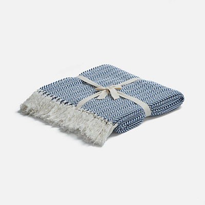 Плед Landour  (Синий)