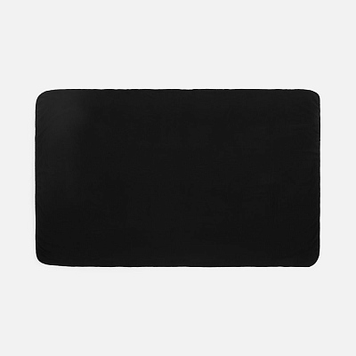 Флисовый плед Warm&Peace, черный