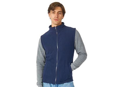 Жилет флисовый Ibiza мужской (Тёмно-синий)