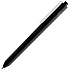 Ручка шариковая Pigra P03 Mat, черная с белым - Фото 3