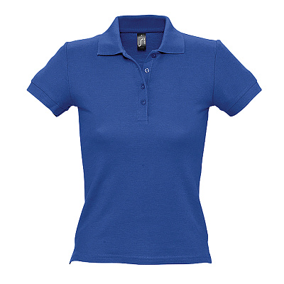 Рубашка поло женская PEOPLE 210 (Синий)