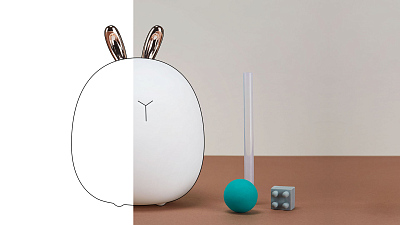 Силиконовый ночник Rombica LED Pika