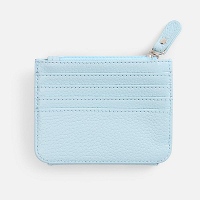 Картхолдер на молнии Unison, голубой