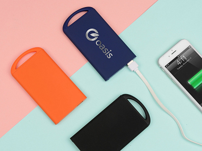 Внешний аккумулятор Shine с зеркальной гравировкой, 4000 mAh
