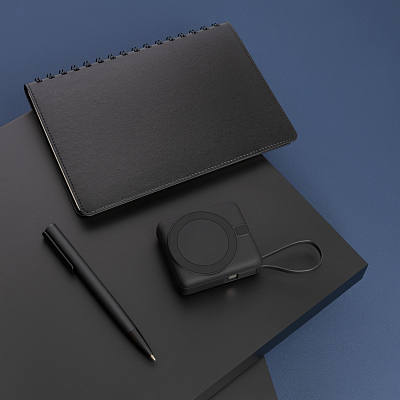 Шариковая ручка Аспен (Aspen), черная