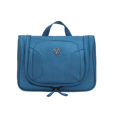 Несессер TORBER,  дорожный , полиэстер, 27х11х22 см (Синий)