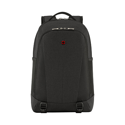 Рюкзак WENGER Oryson 16", чёрный, переработанный ПЭТ/Полиэстер, 32х45х19 см, 25 л. (Черный)