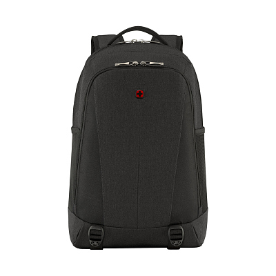 Рюкзак WENGER Oryson 16", чёрный, переработанный ПЭТ/Полиэстер, 32х45х19 см, 25 л. (Черный)