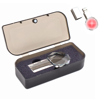 Флешка Diamond 16 Гб в футляре  (Красный)