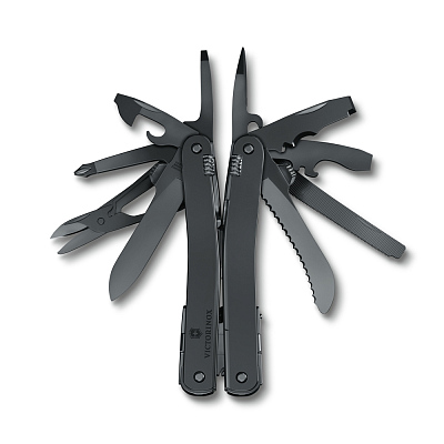 Мультитул VICTORINOX SwissTool Spirit MXBS 105 мм 24 функции чёрный в нейлоновом чехле