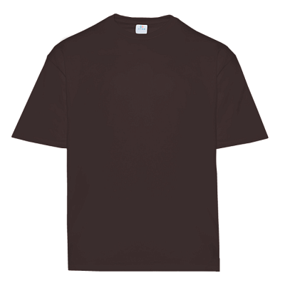 Футболка унисекс оверсайз STAN хлопок 260, 156 (Тёмно-Шоколадный)
