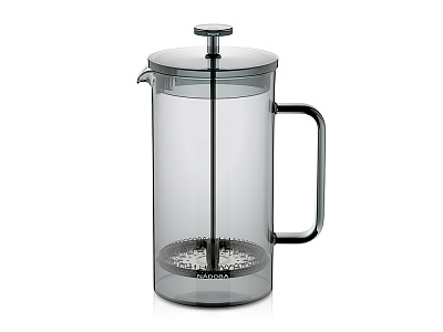 Френч-пресс TOMAS, 1 л (Серый)