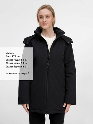 Куртка-парка унисекс Sfera, черная