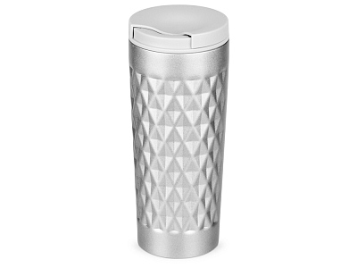 Герметичная вакуумная термокружка Matrix, 450 мл (Серебристый)