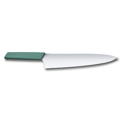 Нож разделочный VICTORINOX Swiss Modern, 25 см, сталь / синтетический материал, шалфейный