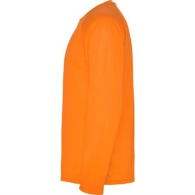 Спортивная футболка MONTECARLO L/S мужская, ФЛУОРЕСЦЕНТНЫЙ ОРАНЖЕВЫЙ 2XL